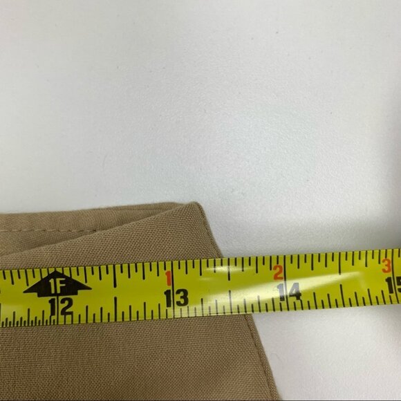 Sisley Beige Midi Skirt size 40 - Picture 5 of 7